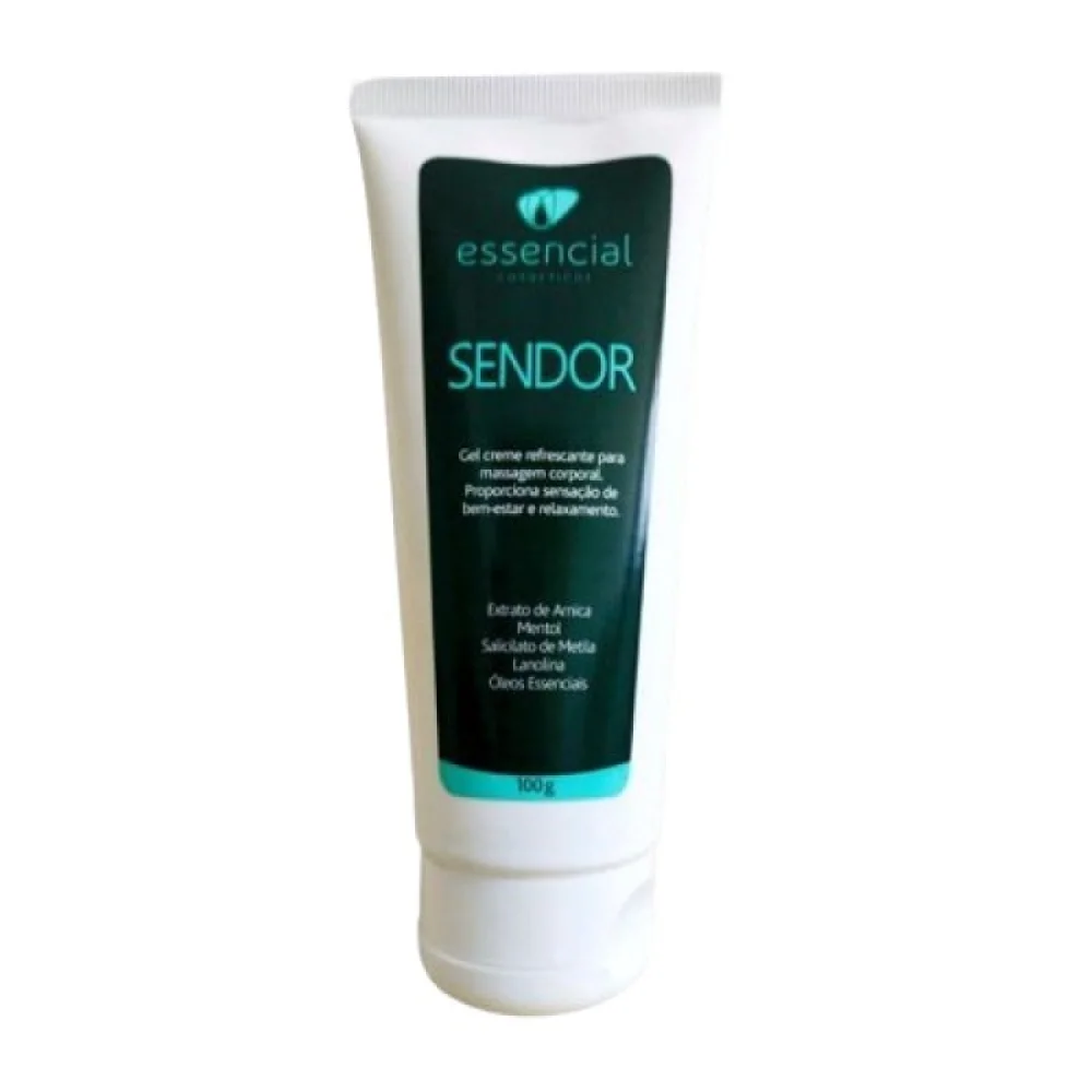 Gel Creme Aromassagem - Sendor Massageador Corporal 100Grs